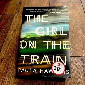 THE GIRL ON THE TRAIN Hardcover Book